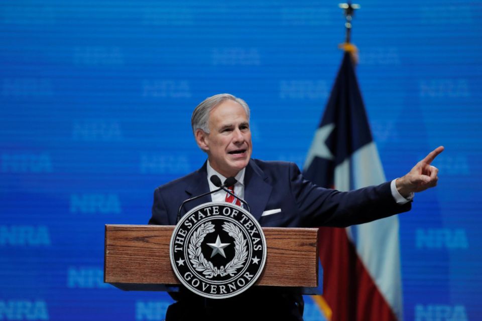 Texas Gov. Greg Abbott is seen in this 2018 file photo. (CNS/Reuters/Lucas Jackson)