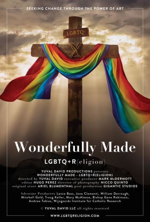 A poster promotes the film "Wonderfully Made." (Courtesy of Wonderfully Made — LGBTQ+R(eligion)