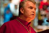 Bishop William McGrattan of Calgary, Alberta, vice president of the Canadian bishops' conference, is pictured in an undated photo. (CNS photo/Michael Swan, The Catholic Register)