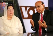Khizr and Ghazala Khan, the parents of an Army captain killed in Iraq, speak with Voice of America’s Urdu service Aug. 1, 2016, in Washington, D.C. (AP/WIkimedia/Creative Commons/Voice of America/B. Allen)